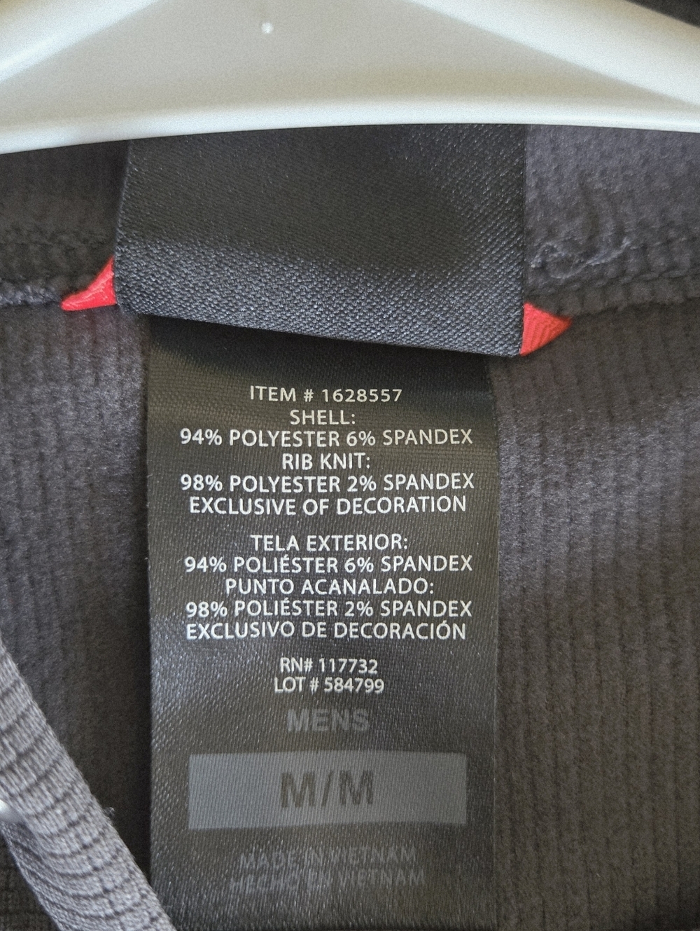 Gerry Performance Waffle Pullover Hoodie M Fleece Lined Pocket Travel Layer Fall - Picture 5 of 11